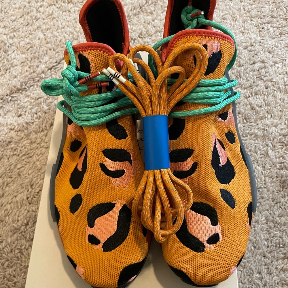 Brand New Pharelle Adidas NMD Hu Animal Print